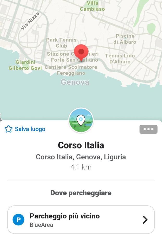 Appartamento Due Passi Dal Mare Genova Esterno foto